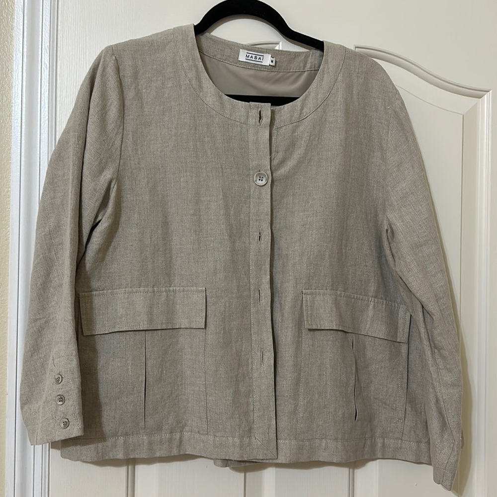 Masai linen jacket